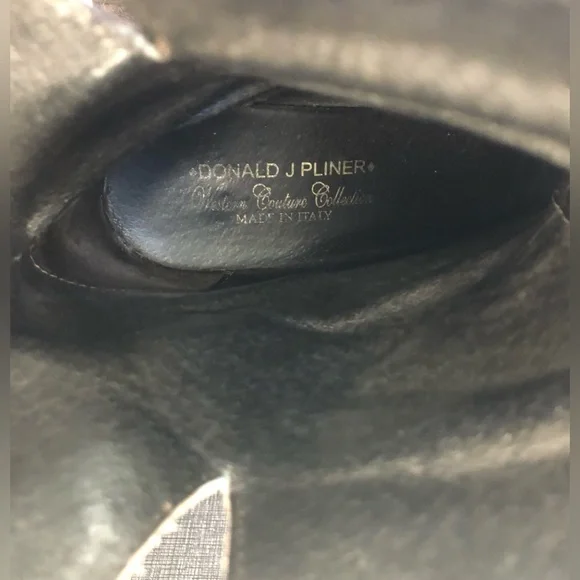 Donald Pliner Donata distressed suede boot in dark brown - Picture 11 of 15